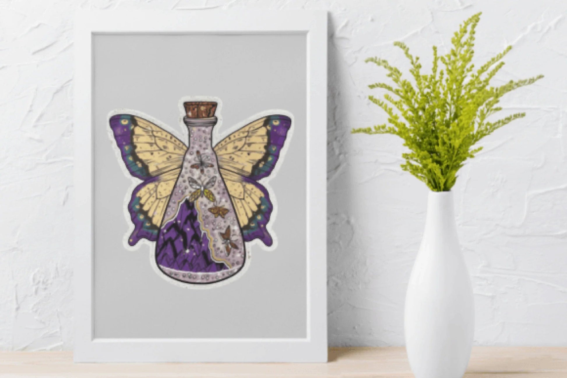 Mystical Moth Potion Bottle Clipart Bundle - CraftNest - Digital Crafting and Art