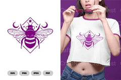 Mystical Celestial Bee SVG Bundle - CraftNest - Digital Crafting and Art