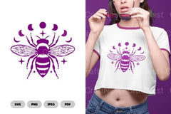 Mystical Celestial Bee SVG Bundle - CraftNest - Digital Crafting and Art