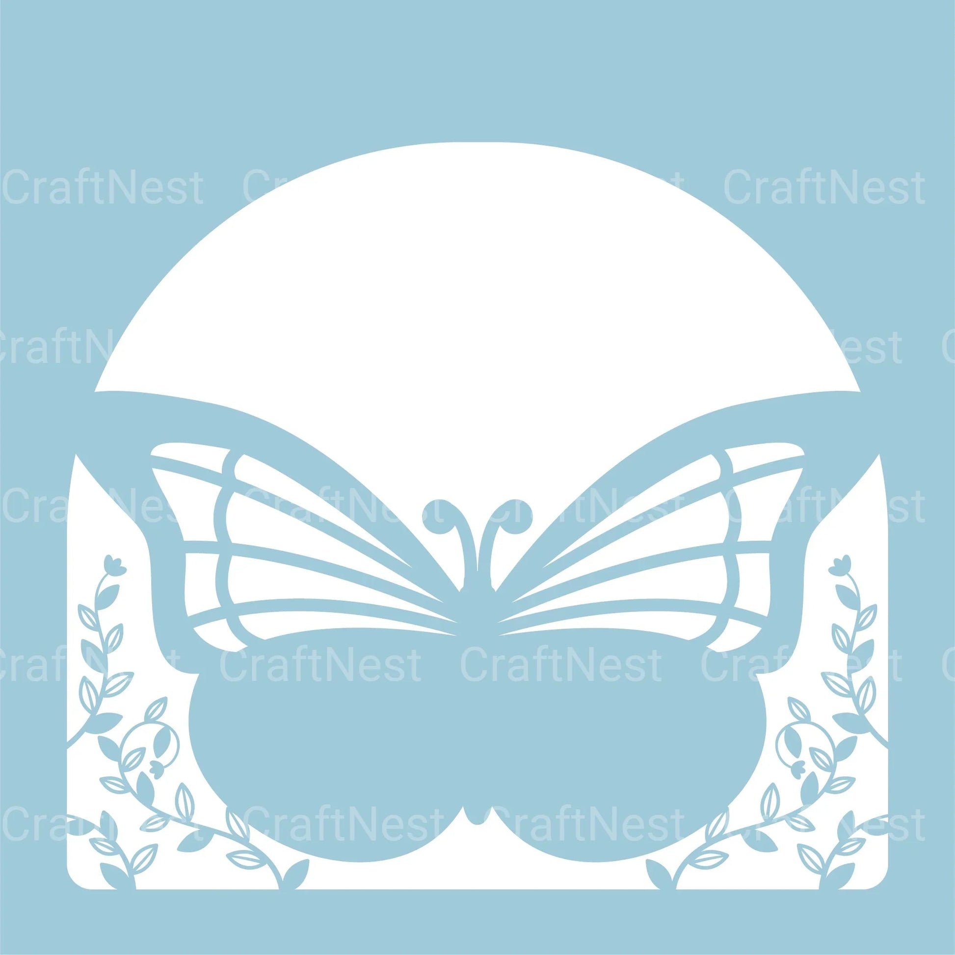 Mystical Butterfly 3D Layered Papercut Clipart Bundle - CraftNest - Digital Crafting and Art