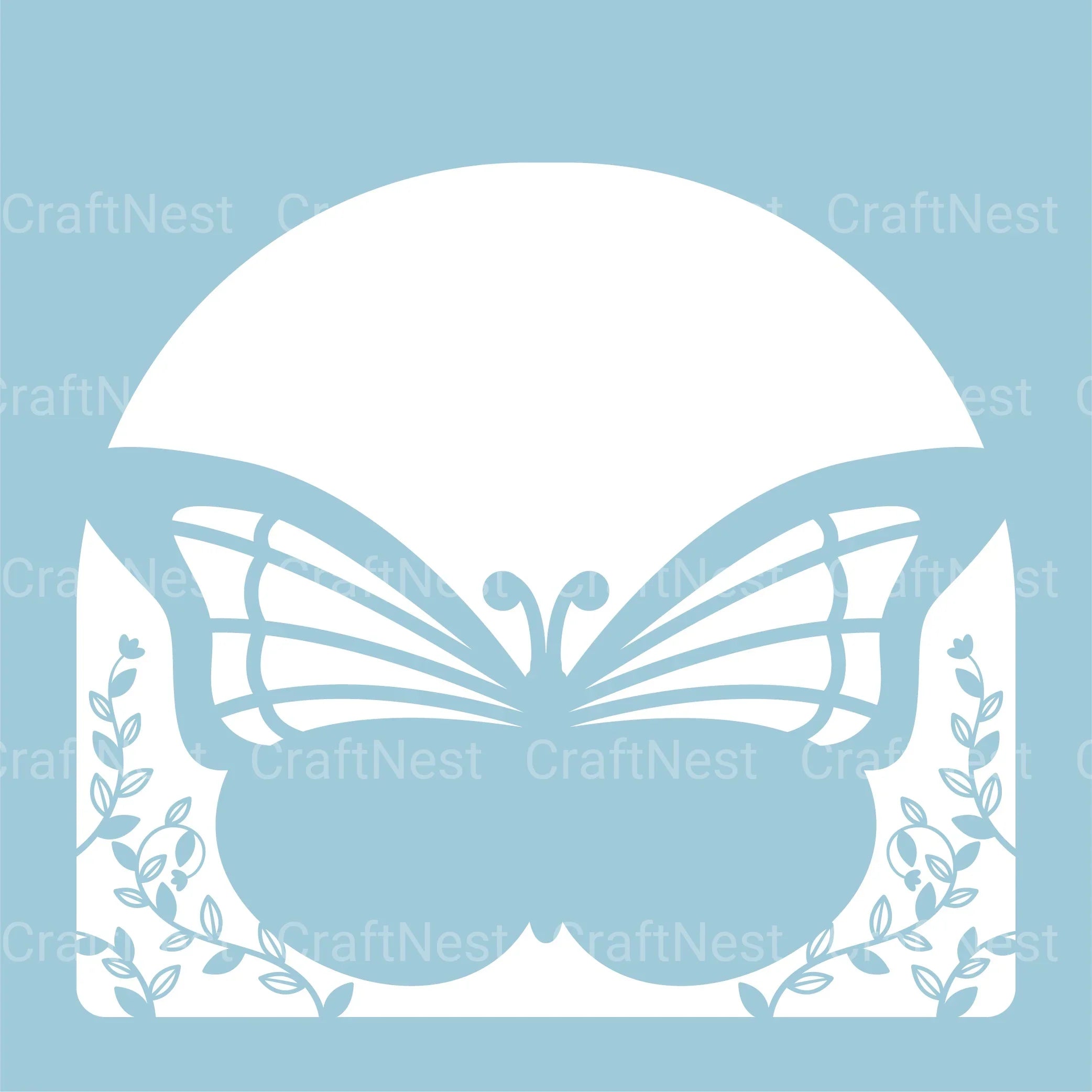 Mystical Butterfly 3D Layered Papercut Clipart Bundle - CraftNest - Digital Crafting and Art