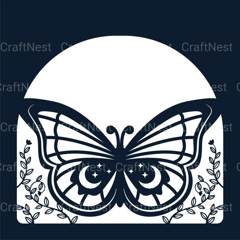 Mystical Butterfly 3D Layered Papercut Clipart Bundle - CraftNest - Digital Crafting and Art