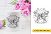 Mystical Floral Butterfly Clipart Bundle