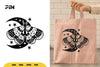 Mystical Moon and Moth SVG Bundle