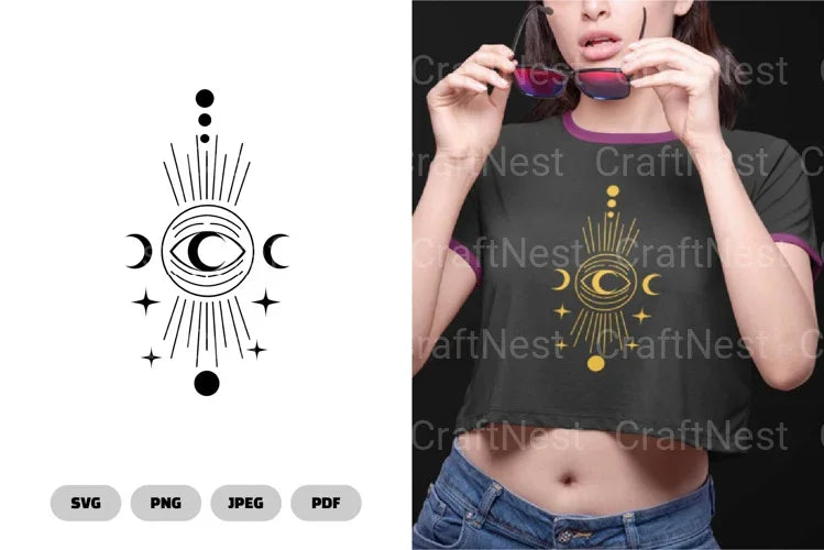 Mythical Eye Illustration Clipart Bundle - CraftNest - Digital Crafting and Art