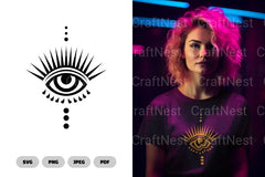Mythical Eye Illustration Clipart Bundle - CraftNest - Digital Crafting and Art