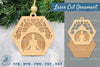 Namaste Laser Cut Ornament Clipart Bundle