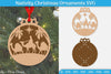Nativity Christmas Ornament SVG Bundle