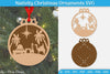 Nativity Christmas Ornament SVG Bundle