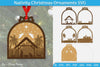 Nativity Christmas Ornament SVG Bundle for Cricut