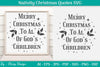 Nativity Christmas Quotes SVG Bundle
