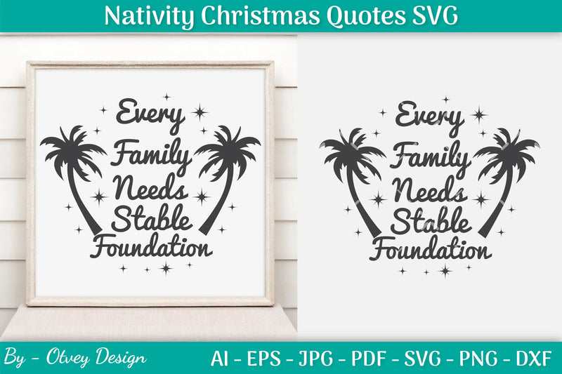 Nativity Christmas Quotes SVG Bundle 7 - CraftNest - Digital Crafting and Art