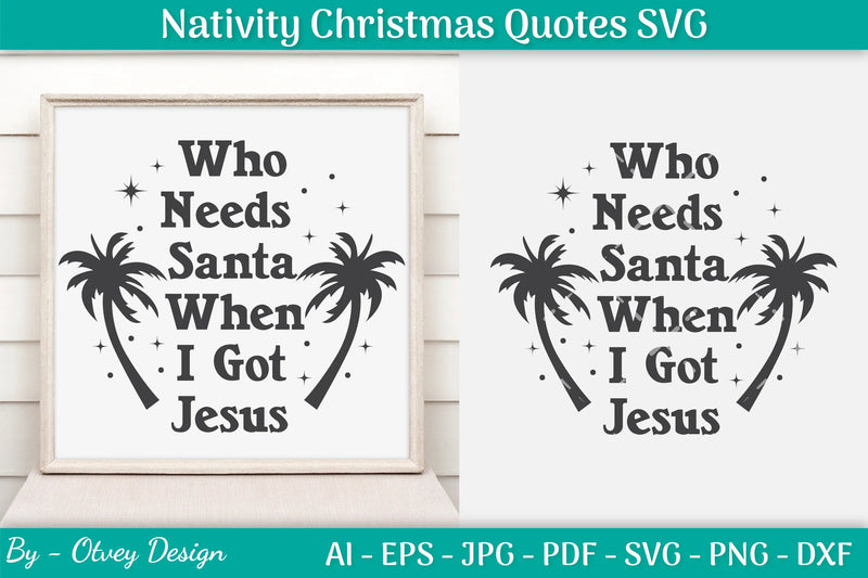 Nativity Christmas Quotes SVG Bundle 8 - CraftNest - Digital Crafting and Art