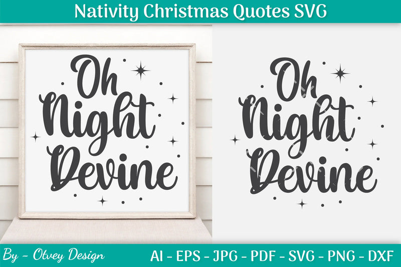 Nativity Christmas Quotes SVG Bundle 11 - CraftNest - Digital Crafting and Art