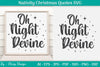 Nativity Christmas Quotes SVG Bundle