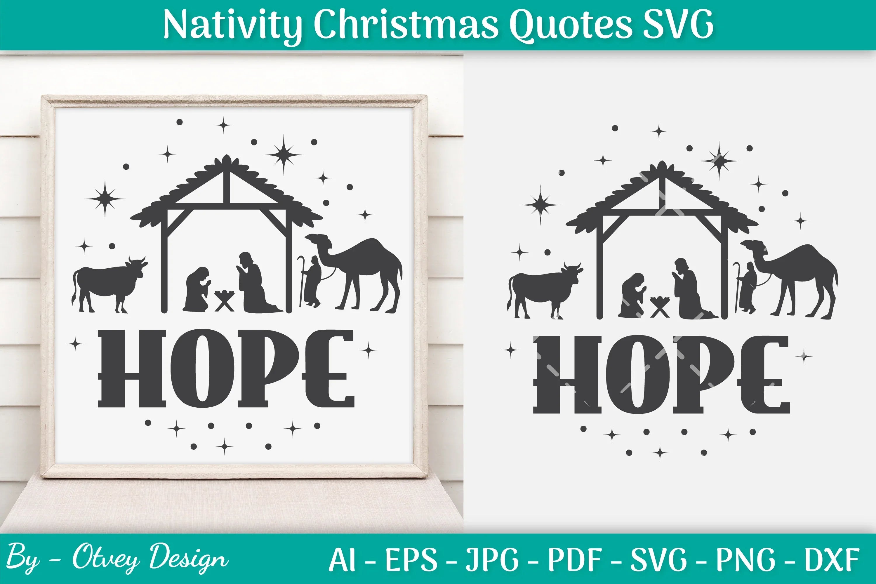 Nativity Christmas Quotes SVG Bundle 27 - CraftNest - Digital Crafting and Art