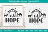 Nativity Christmas Quotes SVG Bundle