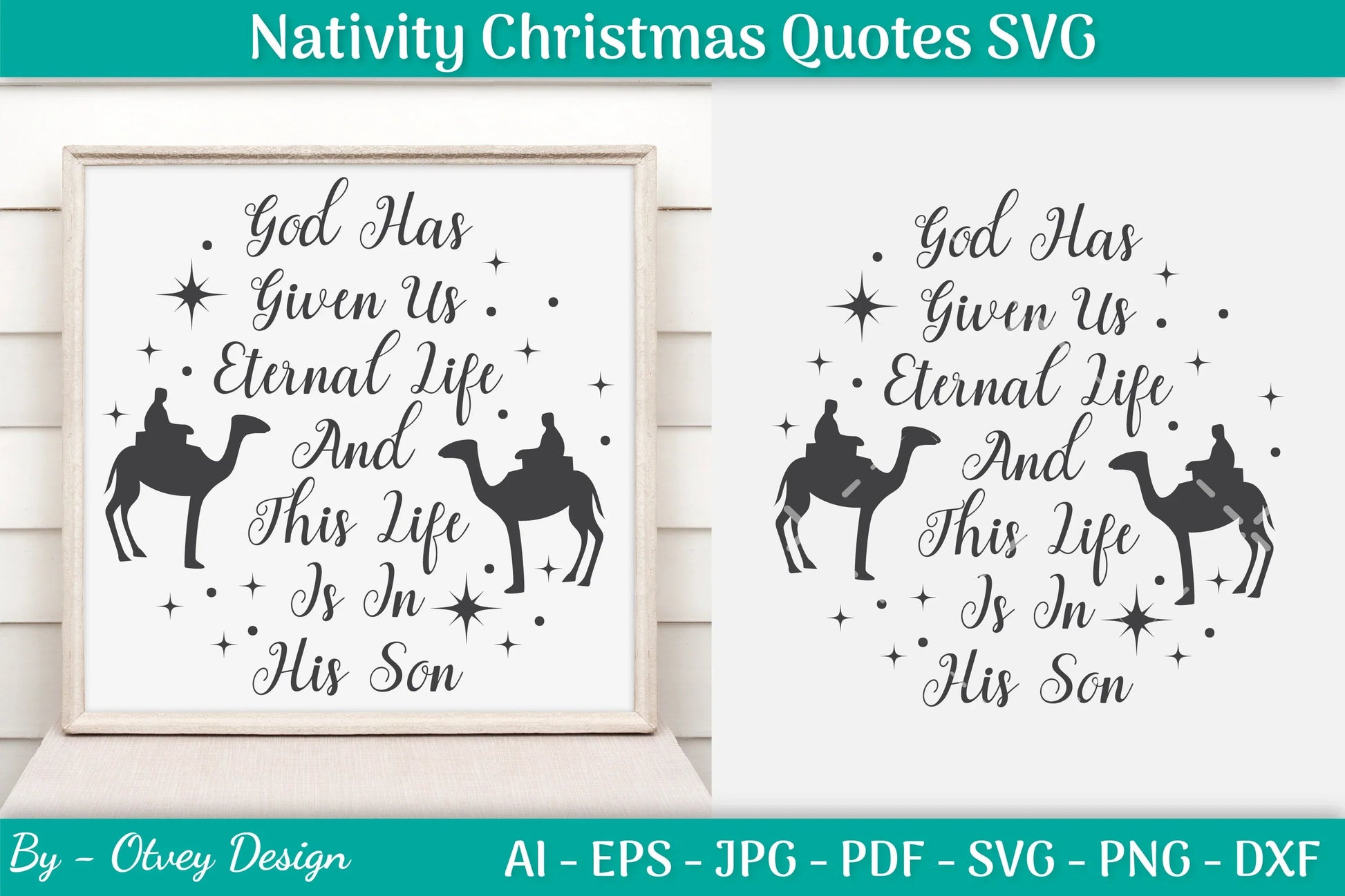 Nativity Christmas Quotes SVG Bundle 29 - CraftNest - Digital Crafting and Art