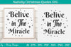 Nativity Christmas Quotes SVG Bundle