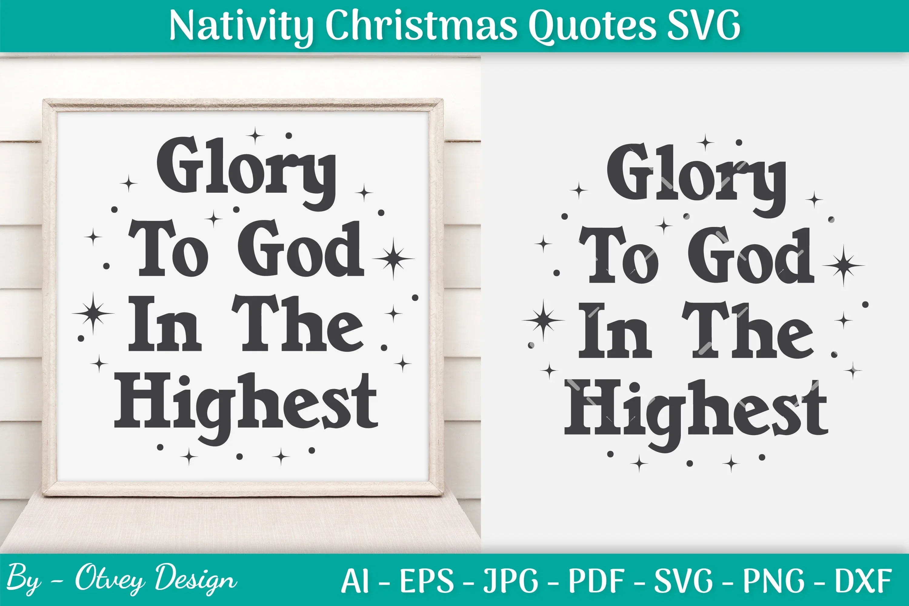 Nativity Christmas Quotes SVG Bundle 36 - CraftNest - Digital Crafting and Art