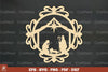 Vintage Nativity Ornament SVG Bundle