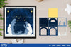 Nativity Scene 3D Layered Papercut SVG Bundle