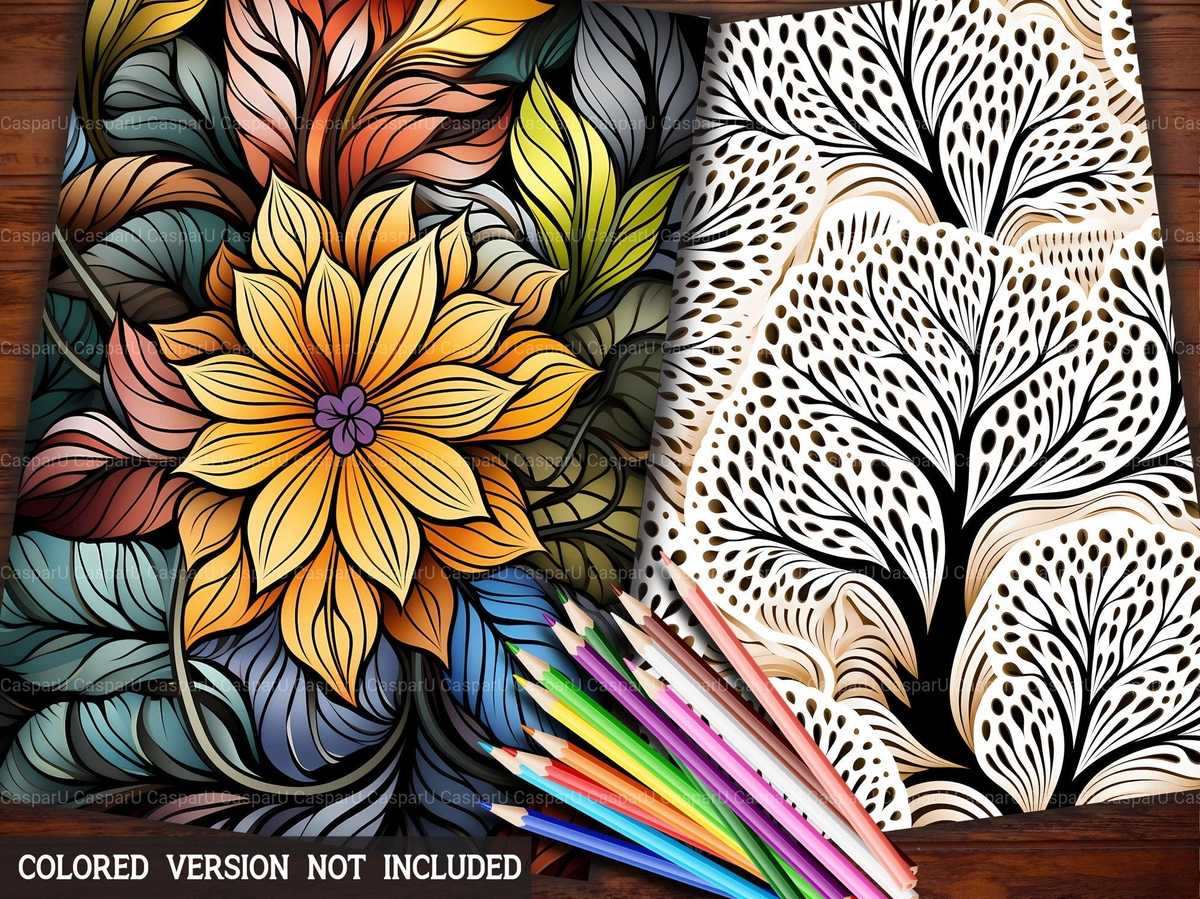 Nature Mandalas Coloring Books - CraftNest