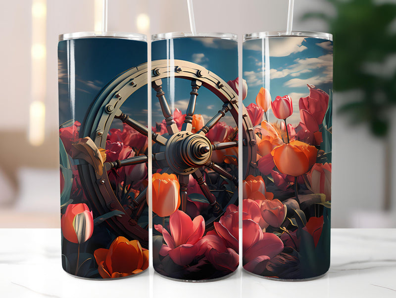 Nautical Spring 1 Tumbler Wrap - CraftNest