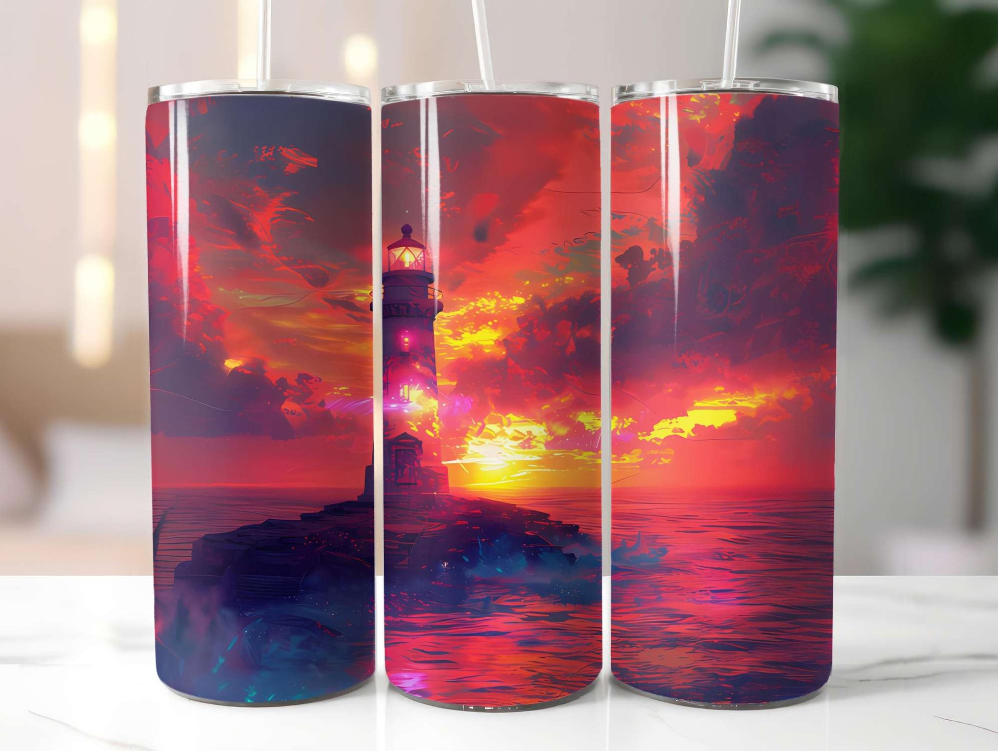 Nautical Summer 4 Tumbler Wrap - CraftNest - Digital Crafting and Art
