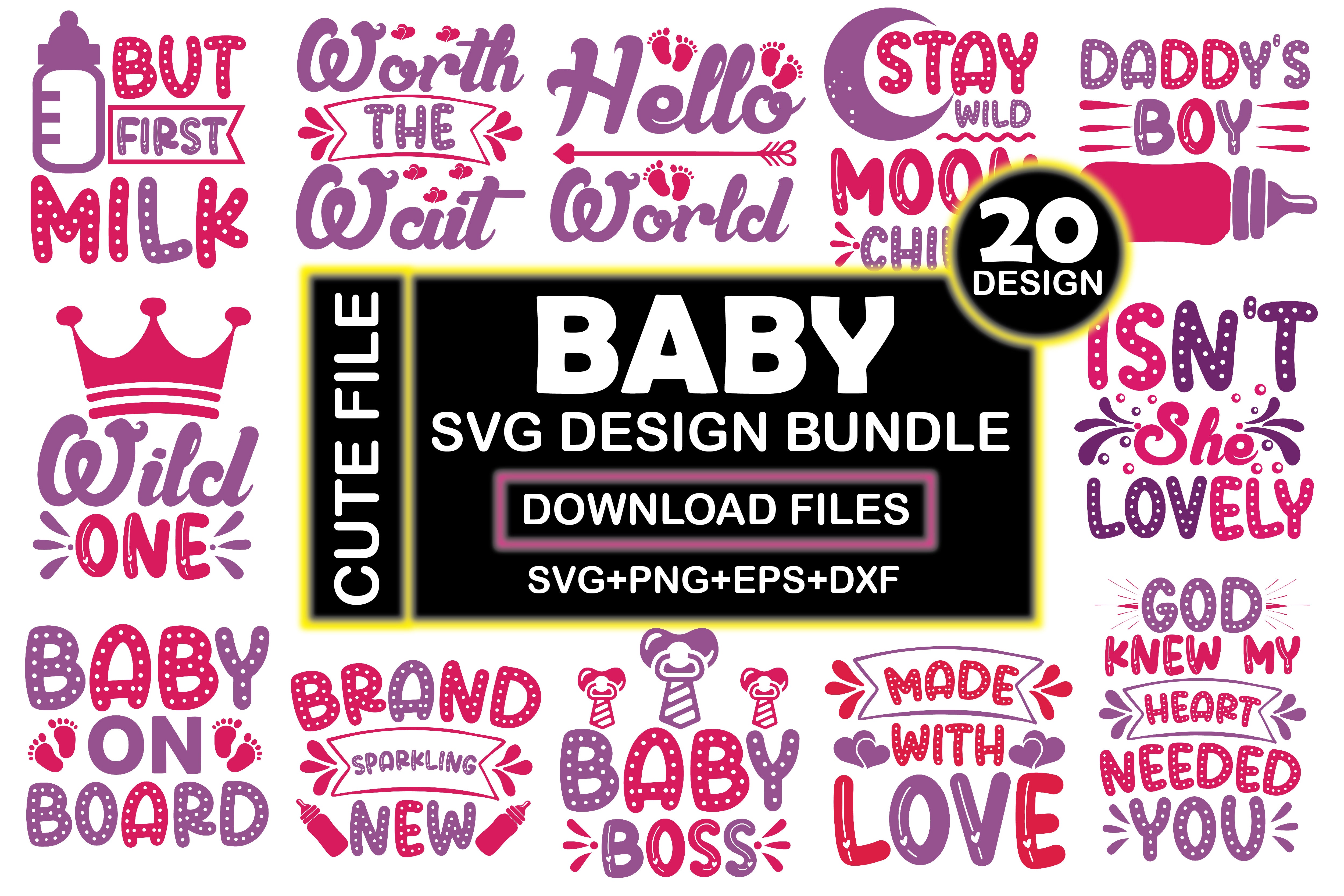 Baby SVG Bundle 11