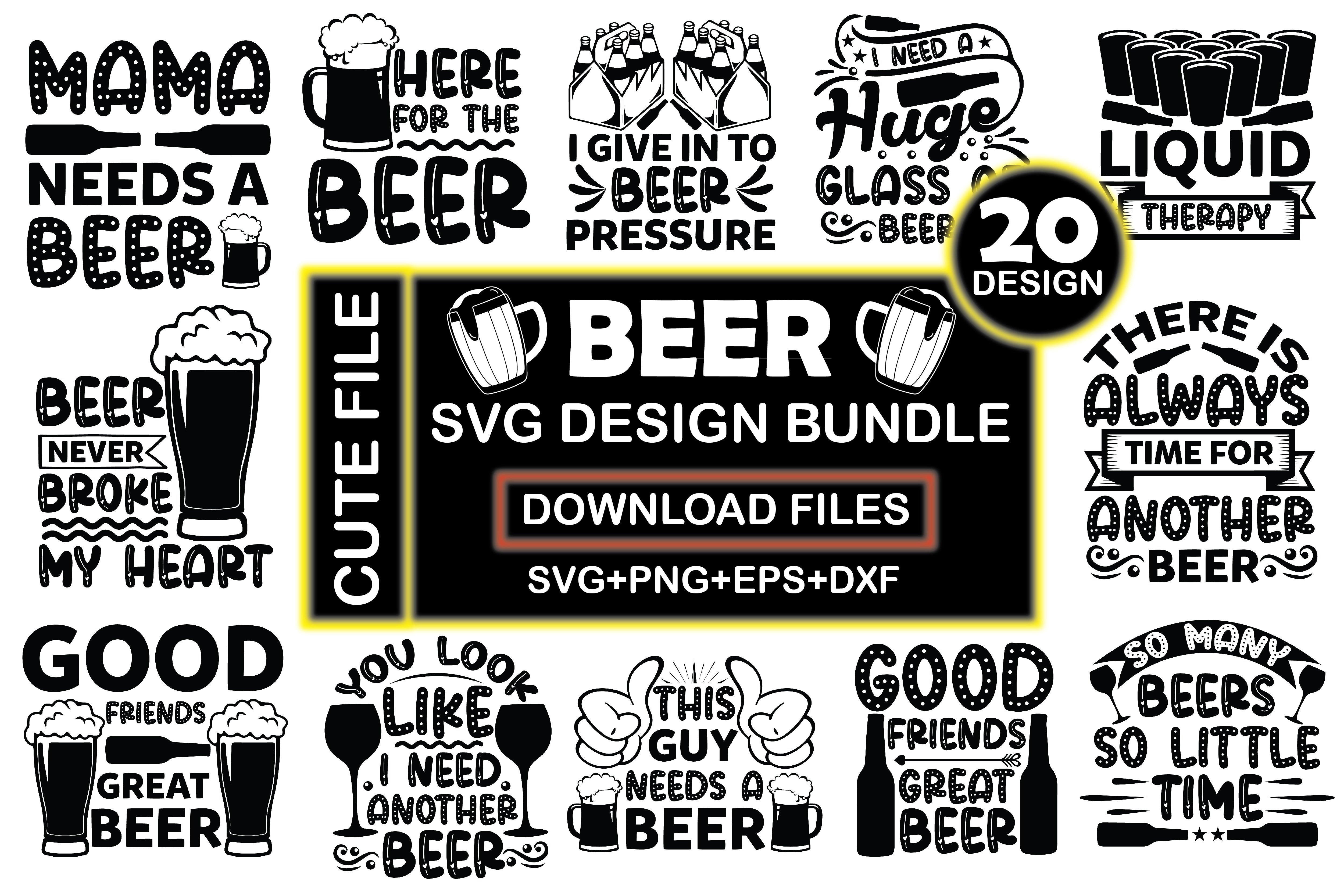 Beer SVG Bundle 17