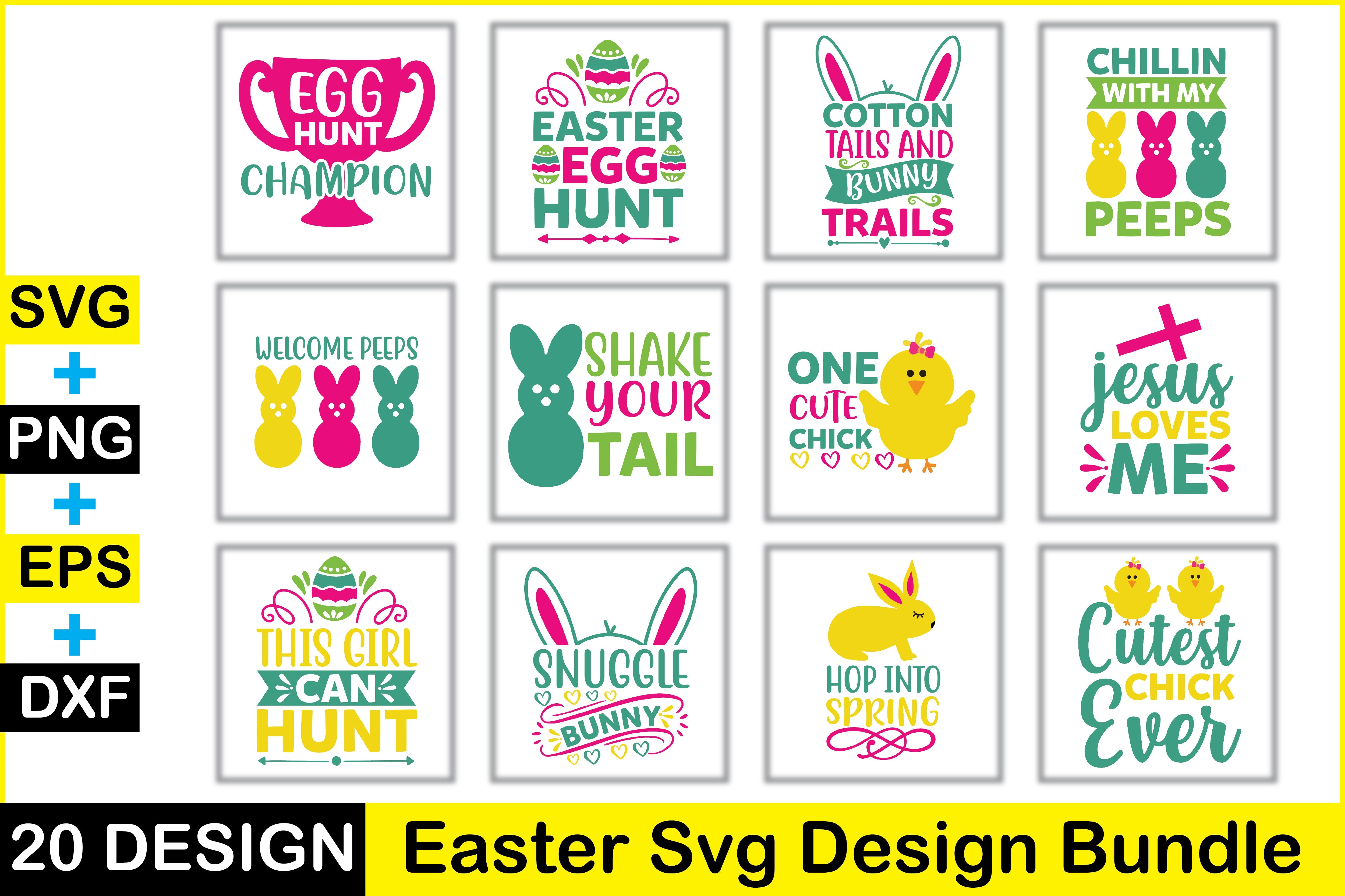 2 Easter SVG Bundle