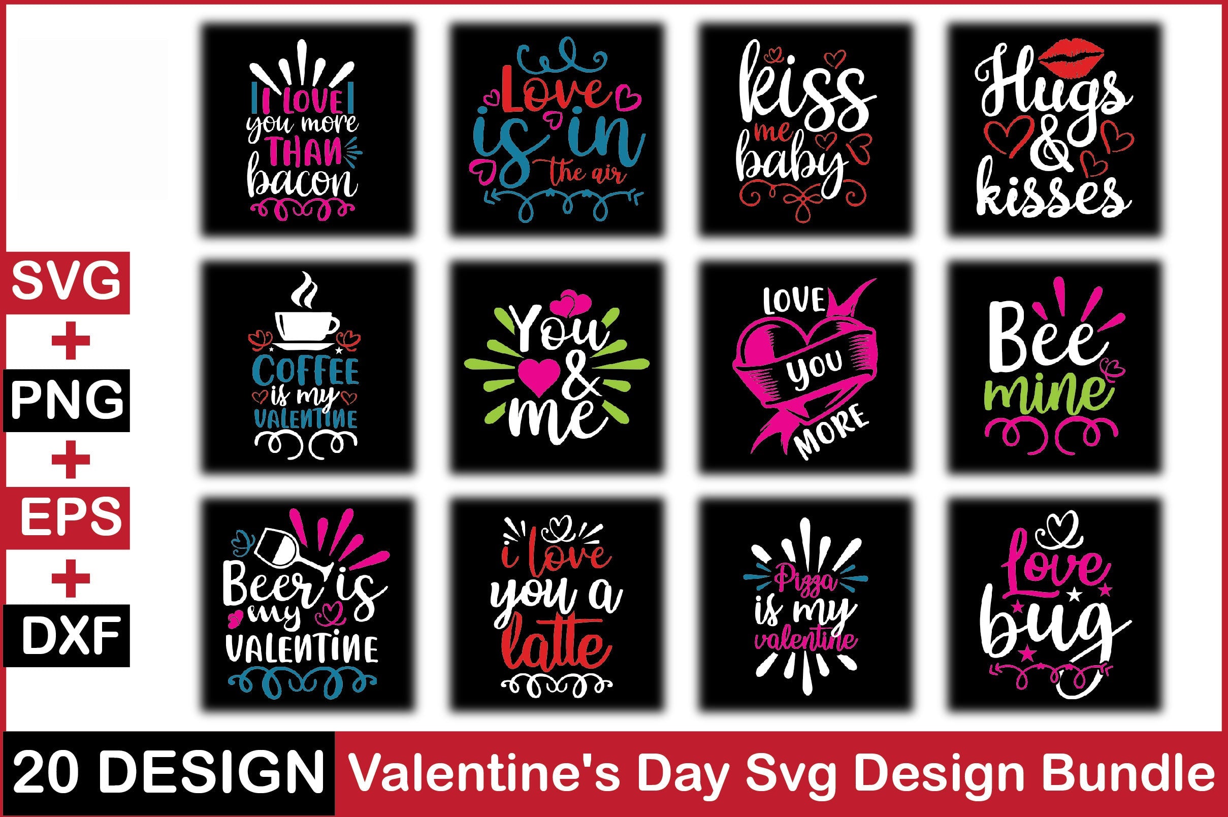 Valentine's Day SVG Bundle 22