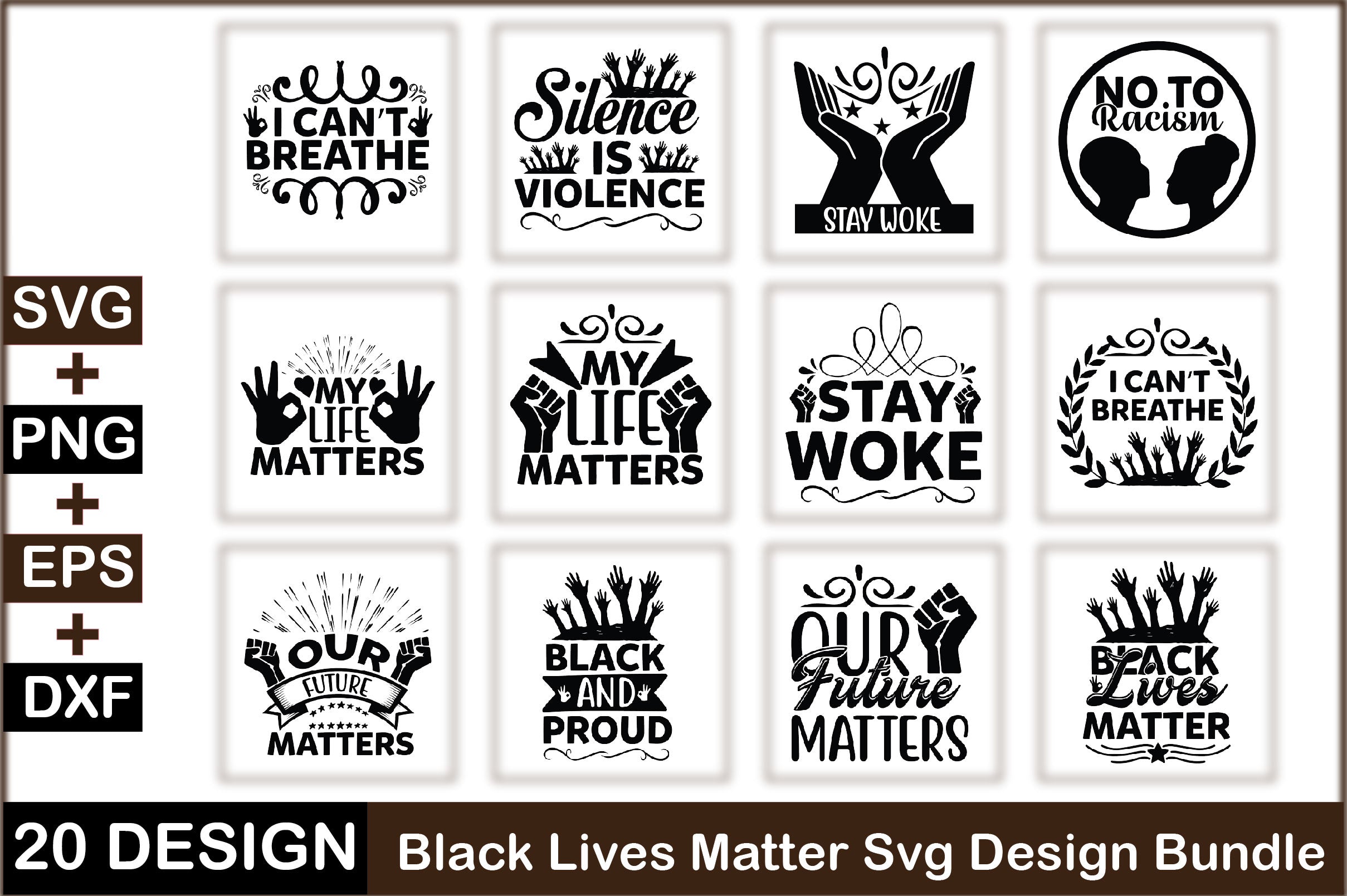 Black Lives Matter SVG Bundle 3