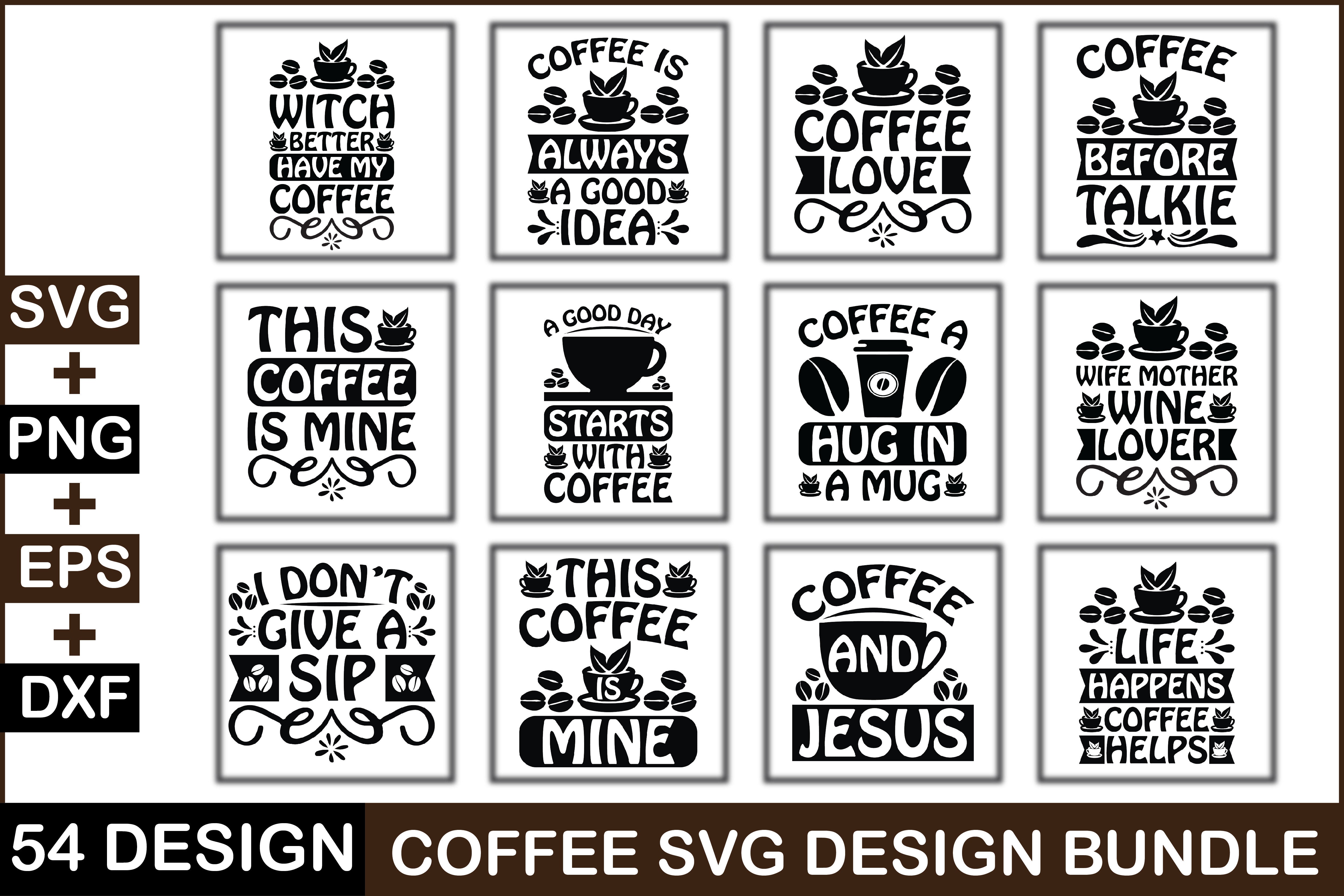 Coffee SVG Bundle 9