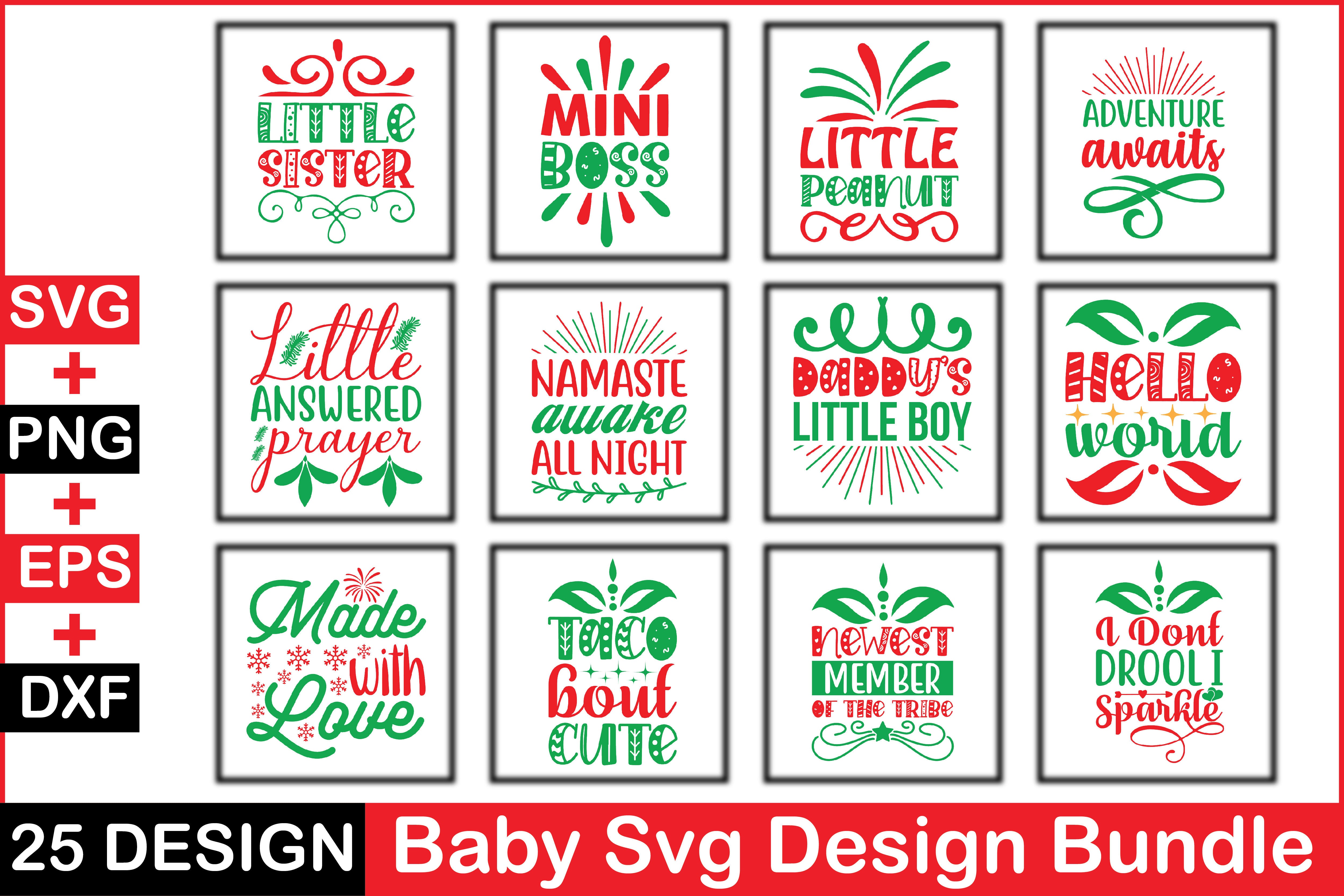 Baby SVG Bundle 14