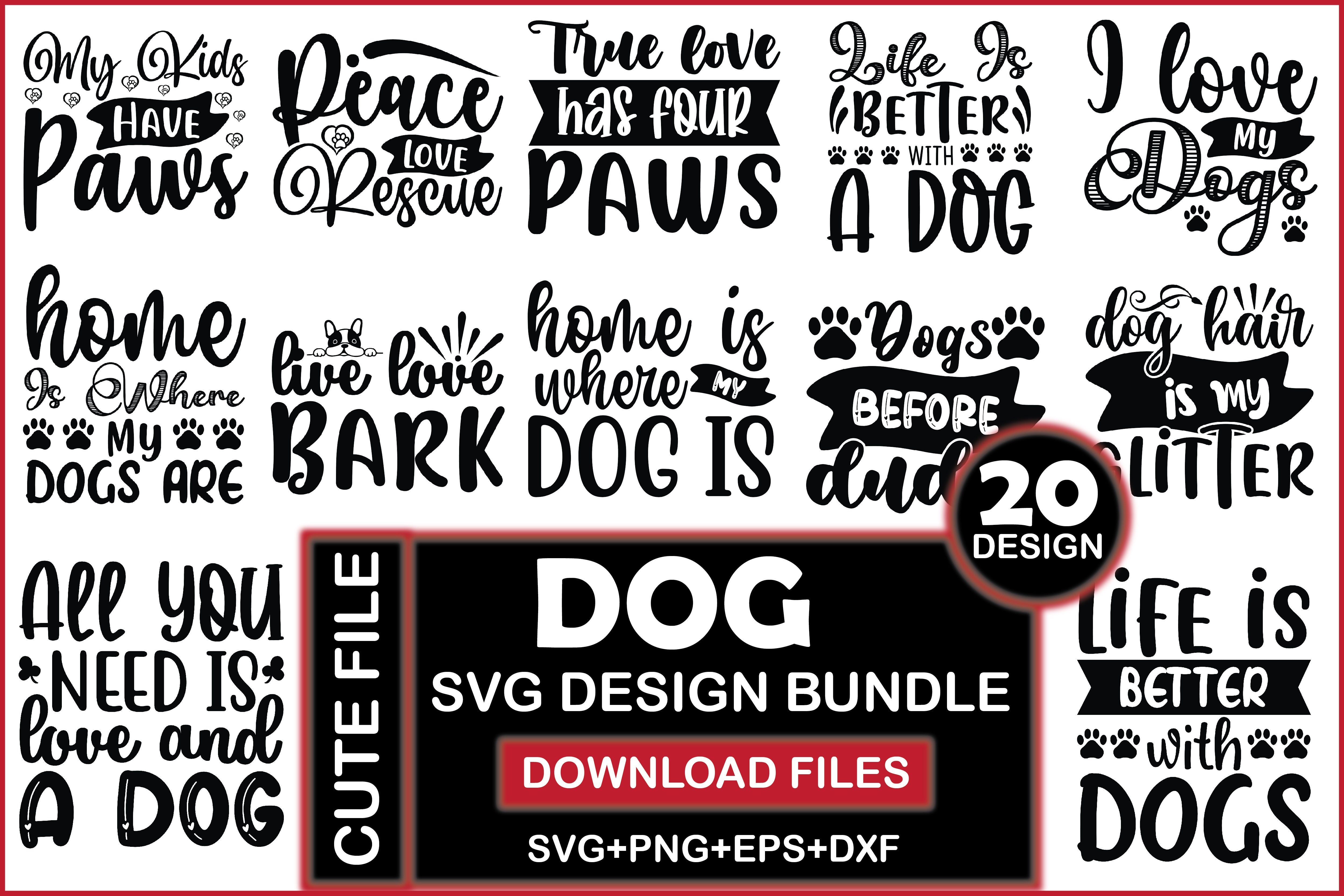 Dog SVG Bundle 14