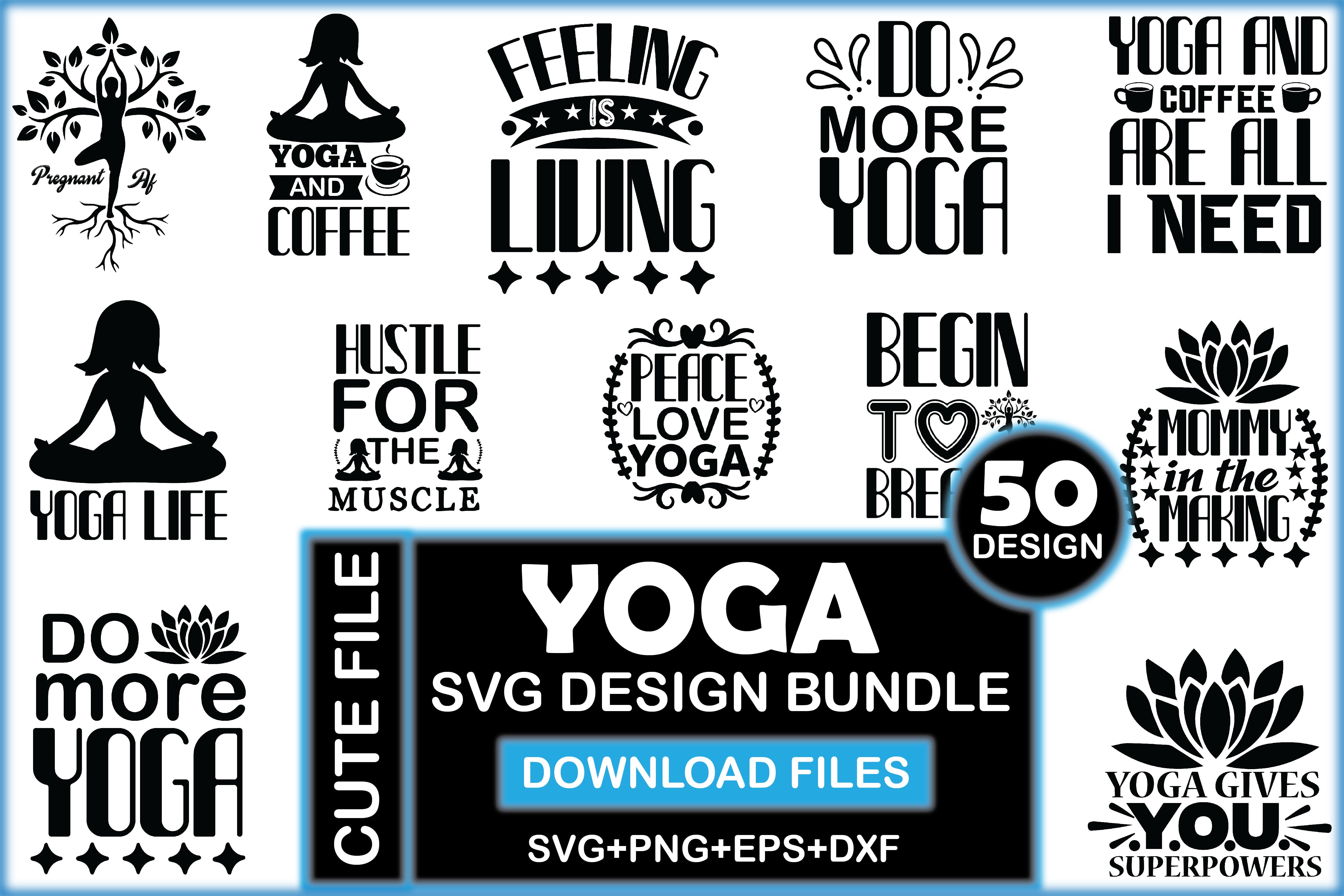 Yoga SVG Bundle 2