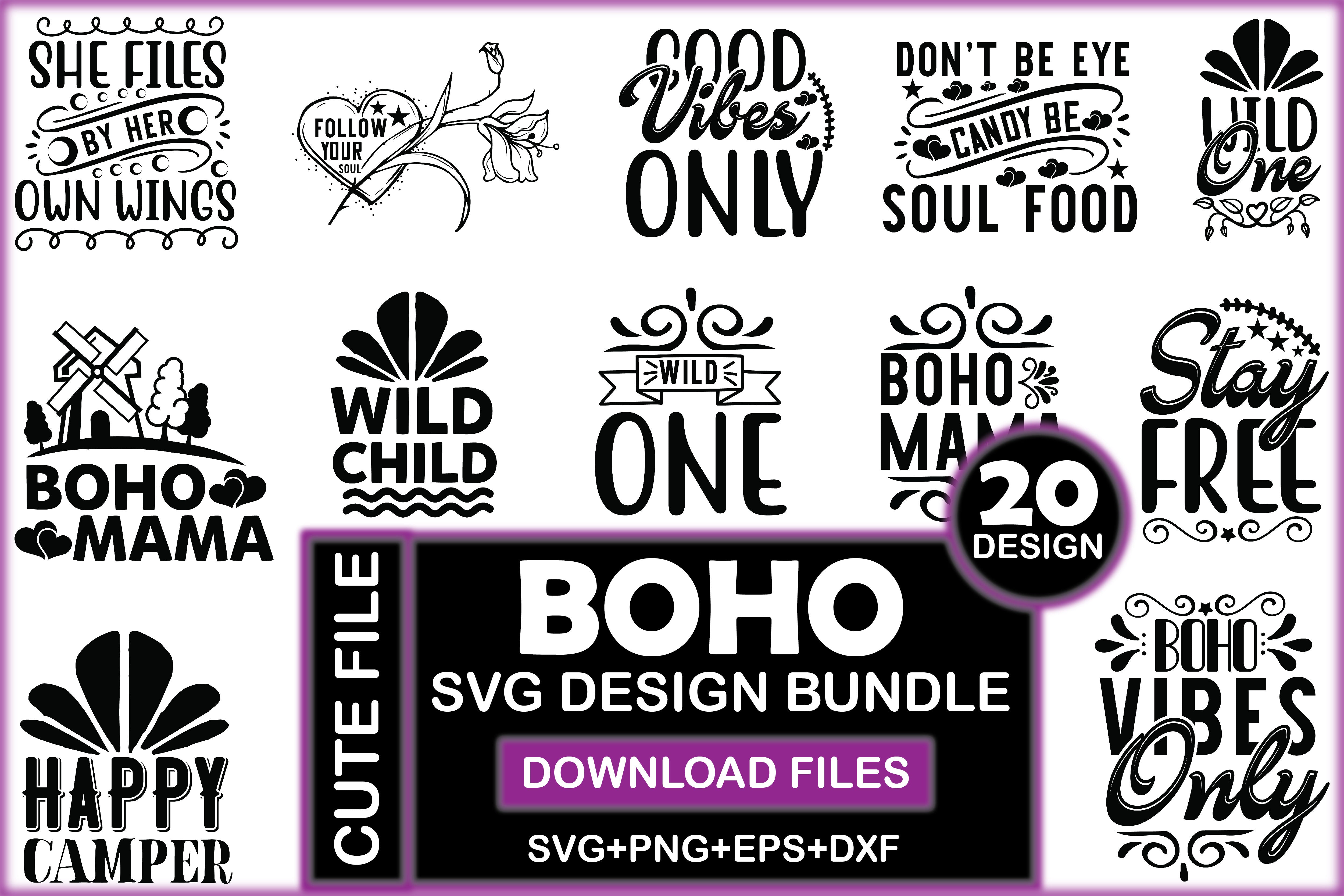 Boho SVG Bundle 2