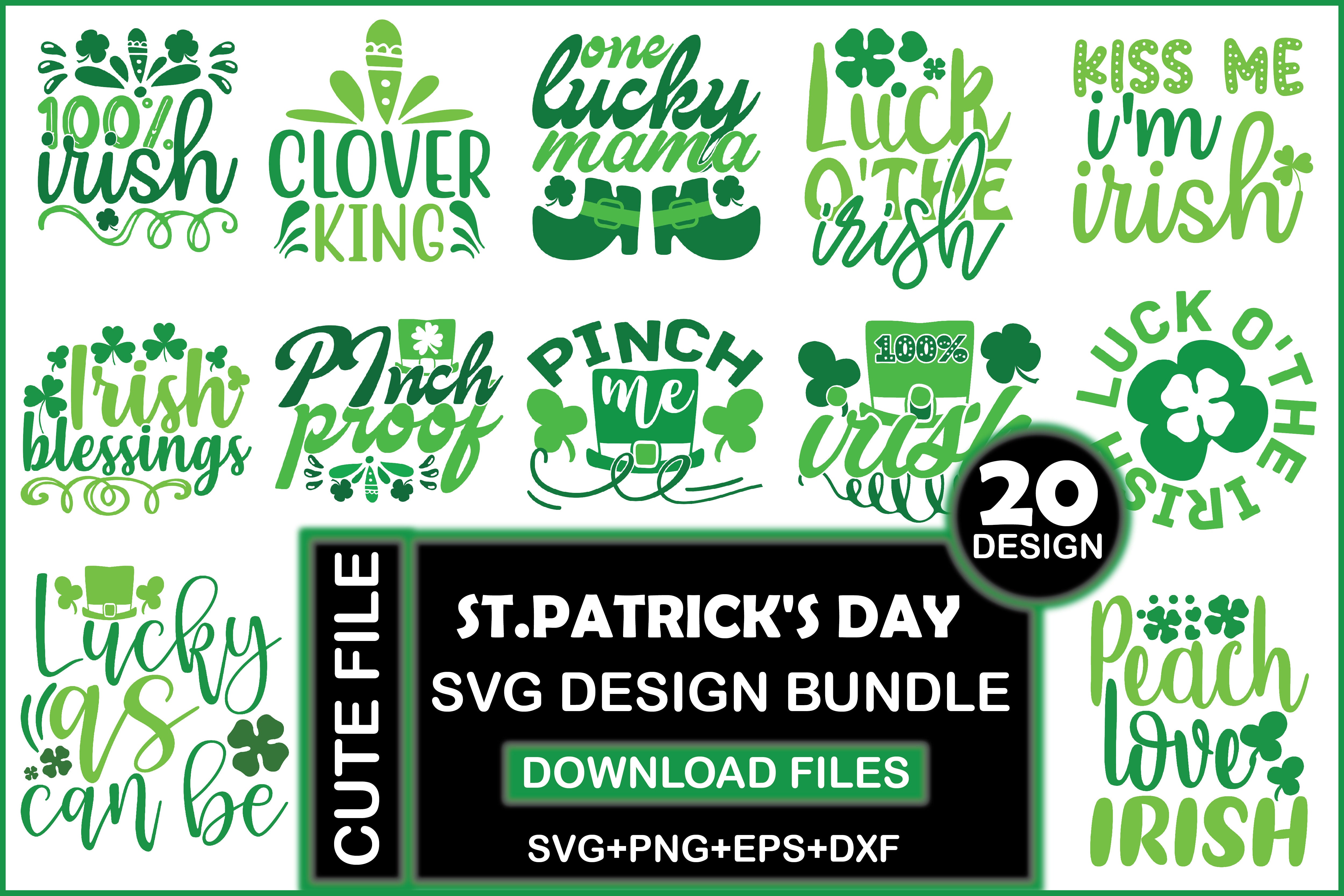 St Patrick's Day SVG Bundle 9