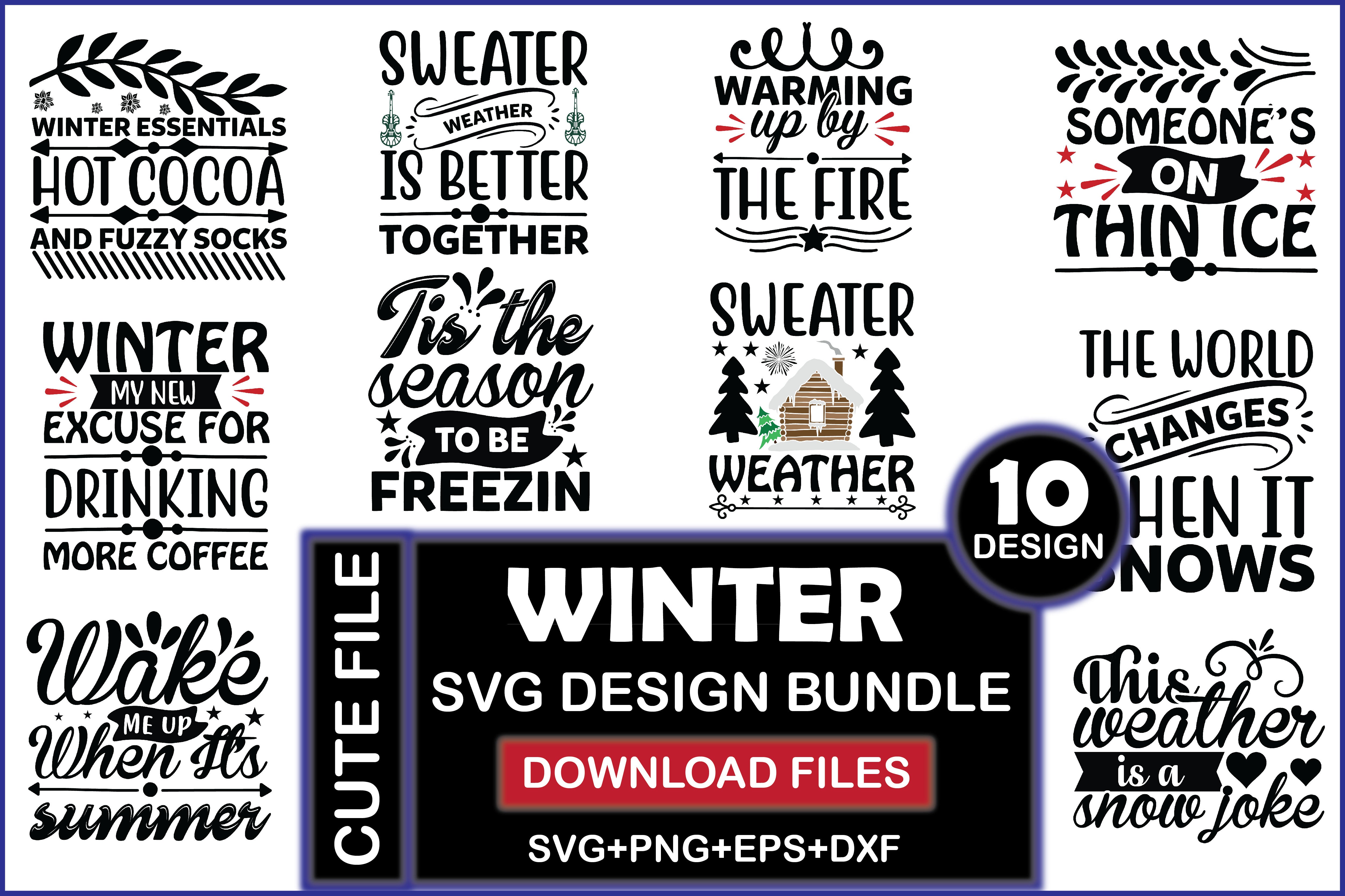Winter SVG Bundle