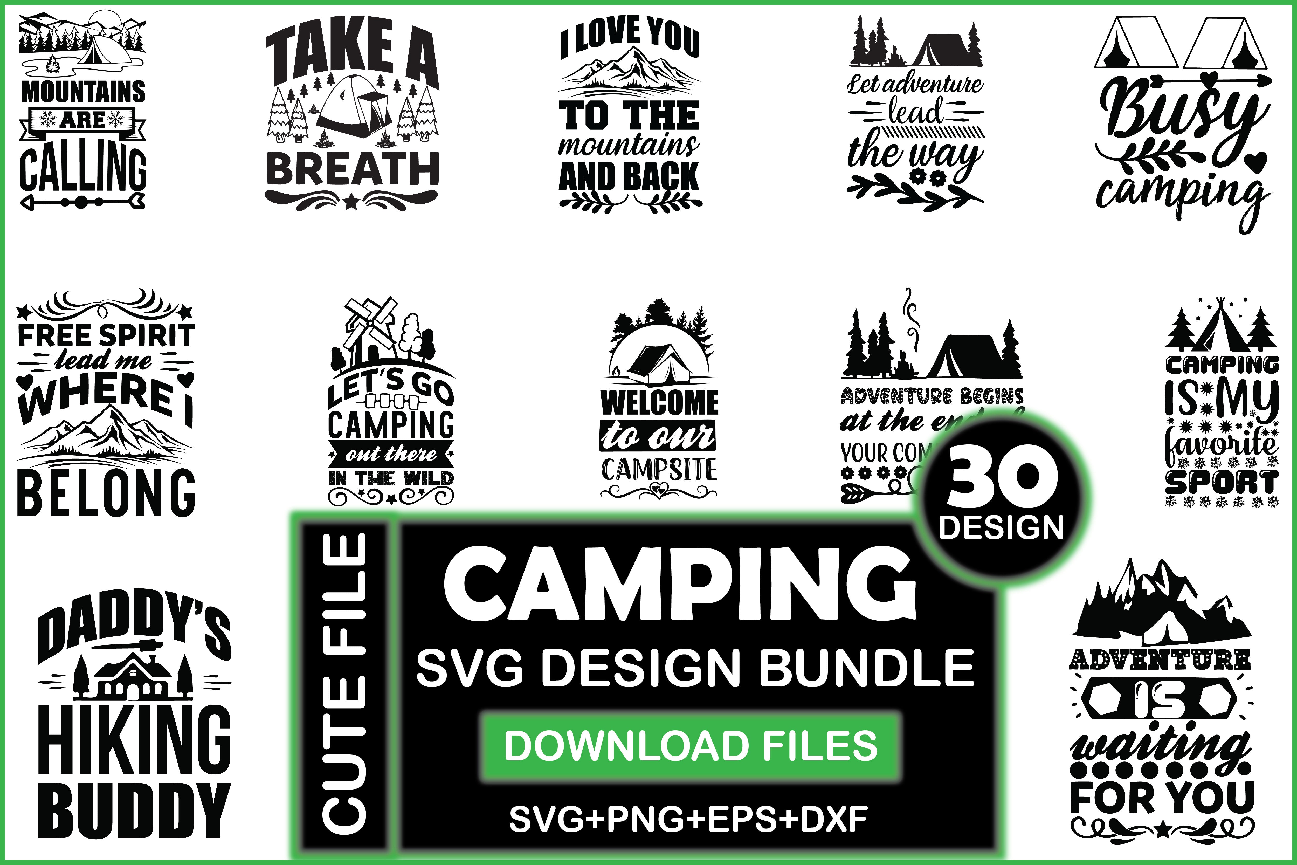 Camping SVG Bundle 7
