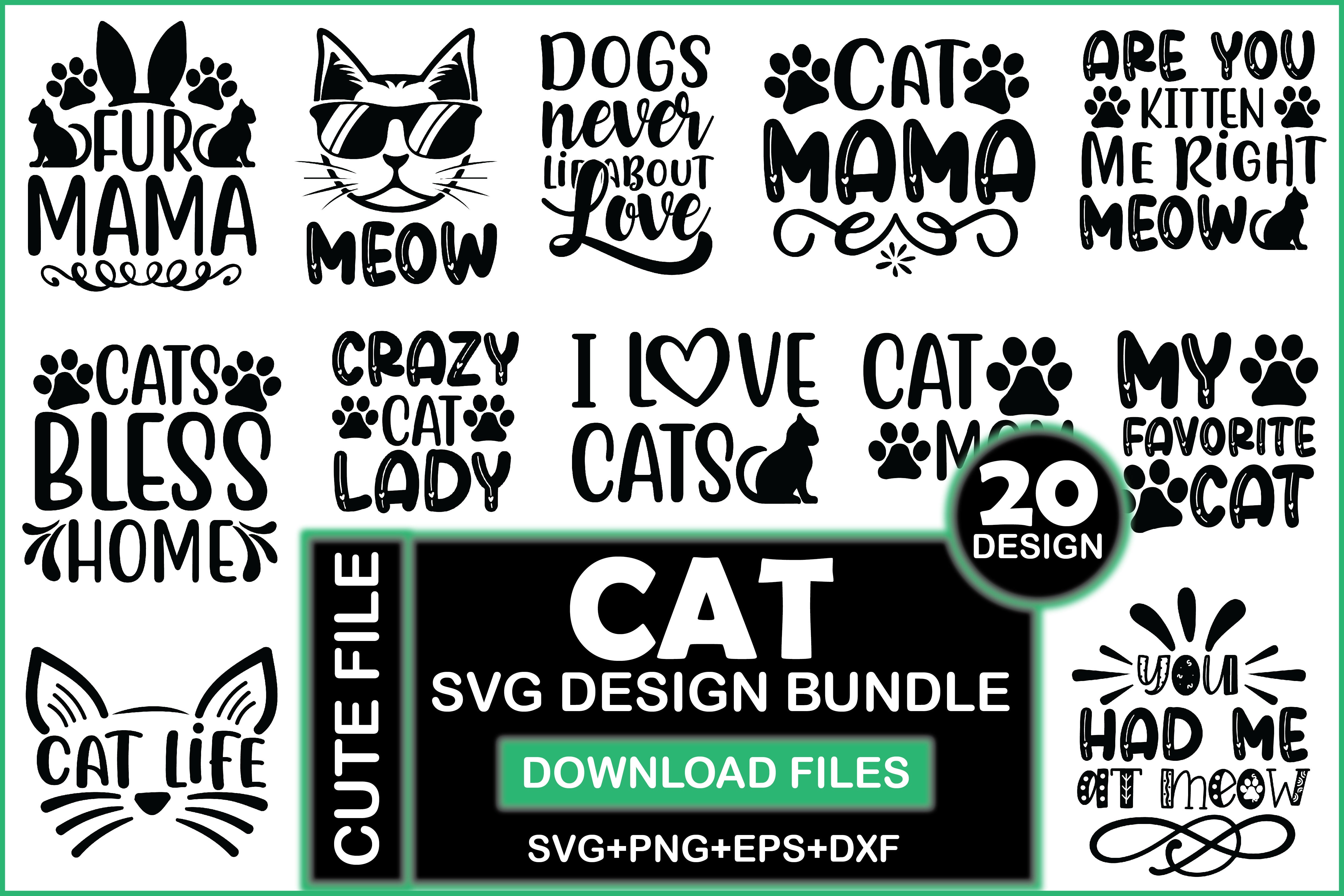 Cat SVG Bundle 3