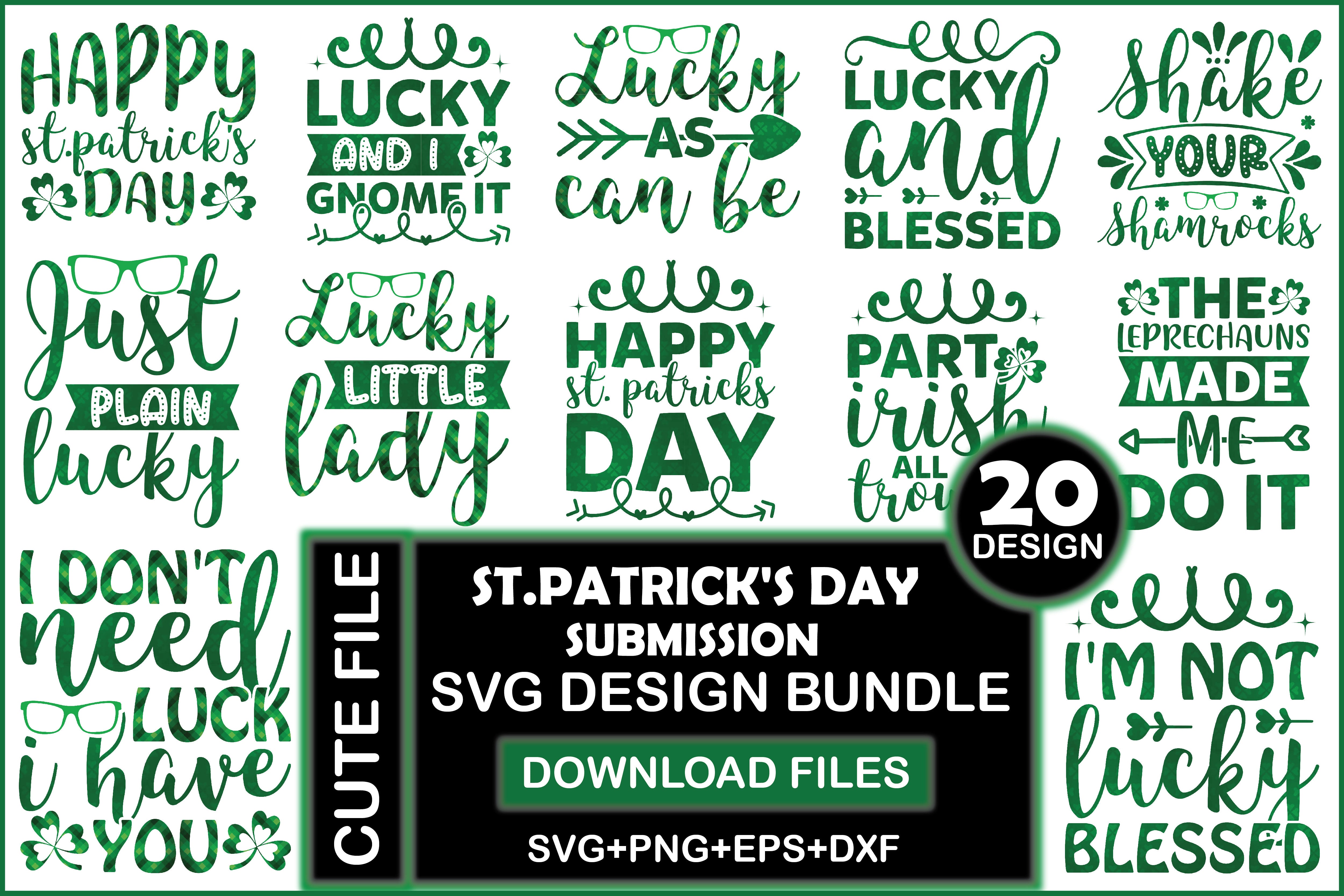 St Patrick's Day SVG Bundle