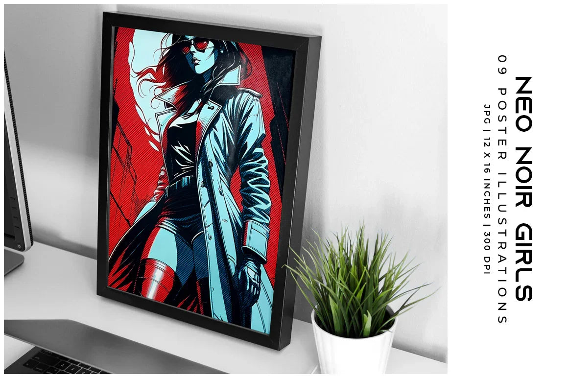 Neo Noir Girls - Women - CraftNest - Digital Crafting and Art