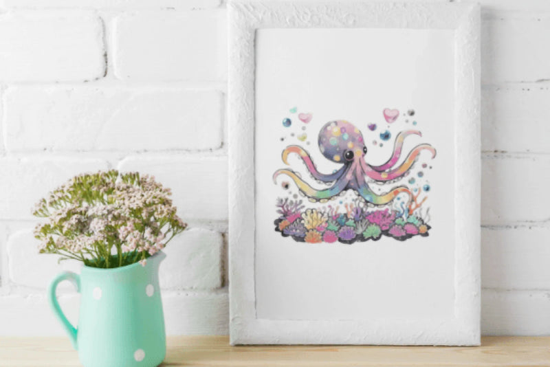 Octopus Clipart Bundle - CraftNest - Digital Crafting and Art