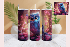 Neon Owl Tumbler Wrap Bundle - CraftNest - Digital Crafting and Art