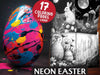 Neon Easter Coloring Books