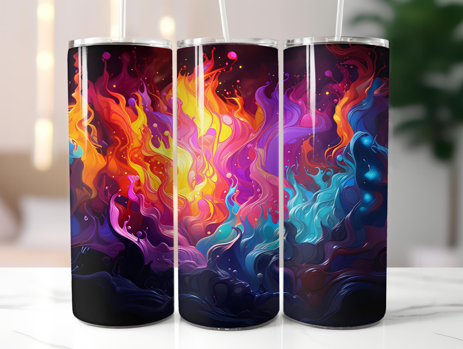 Neon Spring 1 Tumbler Wrap - CraftNest