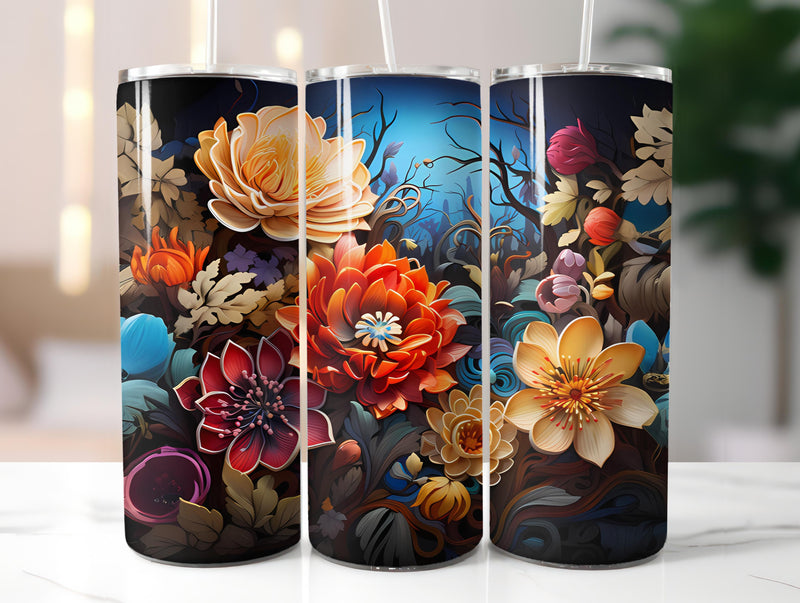 Neon Spring 3 Tumbler Wrap - CraftNest